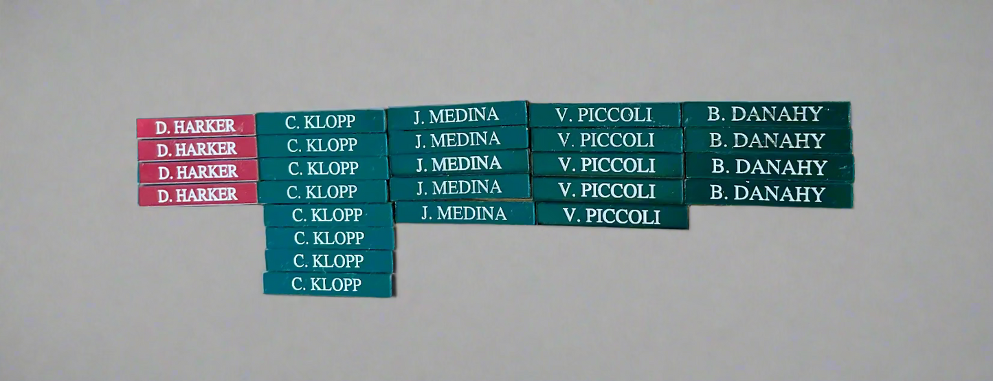 Name Accountability Placard
